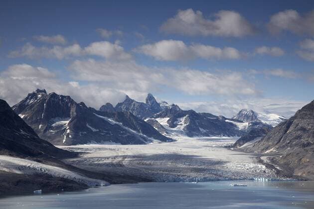 Kaerale-Gletscher, Groenland, Ammassalik, Ostgroenland, Sermiligaq Kaerale Glacier, Greenland, Ammassalik, East Greenland, Sermiligaq BLWS214770