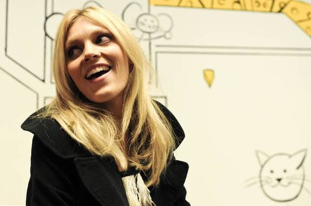 Model Anja Rubik anlässlich der Eröffnung der NEW GALLERY in Rzeszow, Polen -  MRAL_151011_027
