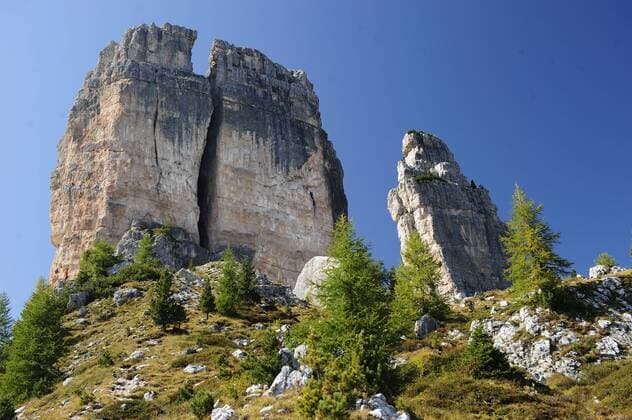 Cinque Torri in Dolomiten, Italien