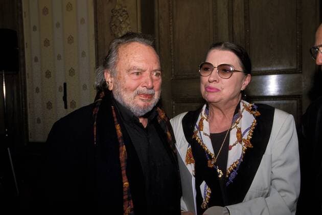 Will Quadflieg und seine Ehefrau Margarete Jacobs in Hamburg