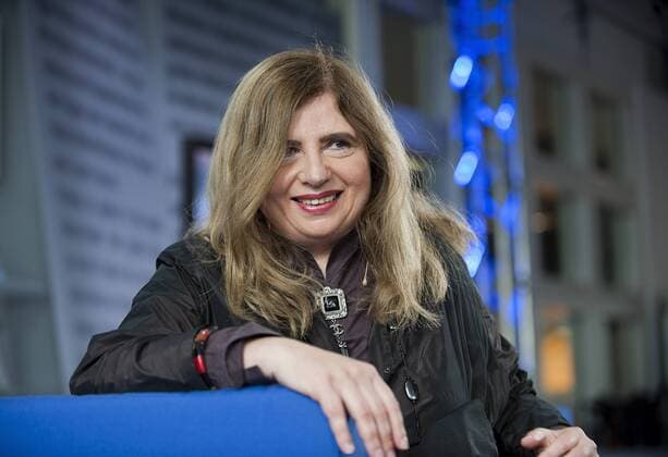 Sibylle LEWITSCHAROFF, Schriftstellerin , Freisteller, Einzelbild, am 12.10.2011 Frankfurter Buchmesse 2011 vom 12.10 - 16.10.2011 in Frankfurt am Main Deutschland