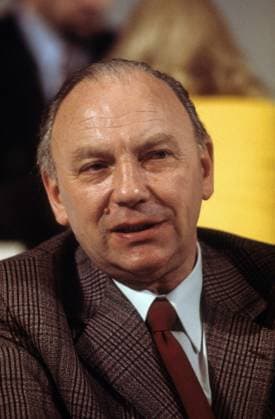 Egon Franke (Deutschland SPD) !AUFNAHMEDATUM GESCHÄTZT!