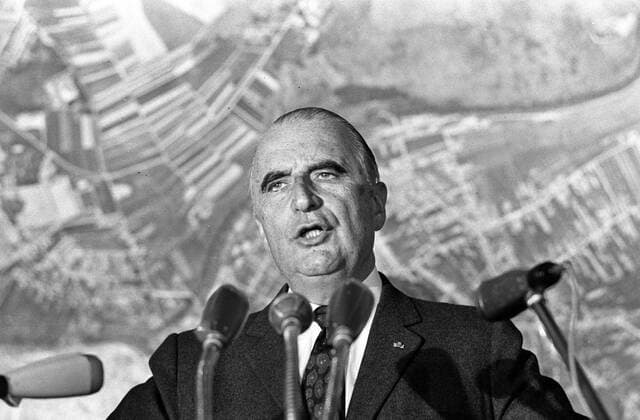 Präsident Georges Pompidou (FRA) !AUFNAHMEDATUM GESCHÄTZT!