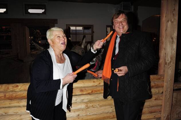 Jazz Gitti und Michael Aufhauser - Weihnachtsmarkt-Eröffnung auf dem Gut Aiderbichl in Henndorf
