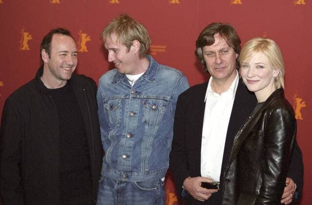 Berlinale 2002, 52. Internationale Filmfestspiele Berlin Berlin Film Festival, Tag 6 Rhys Ifans, Kevin Spacey. Lasse Hallström, Cate Blanchett