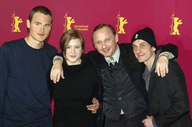 55. Internationale Filmfestspiele Berlin 55th Berlin Film Festival (Berlinale), Tag 4 Fabian Hinrichs, Julia Jentsch, Alexander Held, Andre Hennicke