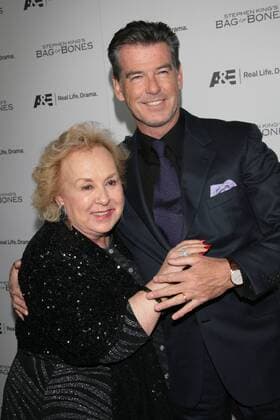 Pierce Brosnan and Doris Roberts A & E NETWORK HOSTS PREMIERE PARTY FOR STEPHEN KINGS BAG OF BONES Los Angeles  Mirek Towski PicturePerfect