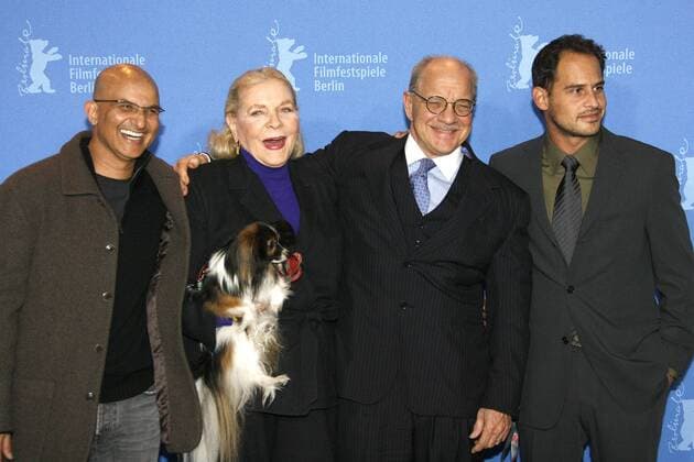 Berlinale 2007, 57. Internationale Filmfestspiele Berlin 57th Berlin International Film Festival, Tag 6. Photocall zu The Walker Deepak Nayar, Lauren Bacall, Paul Schrader, Moritz Bleibtreu