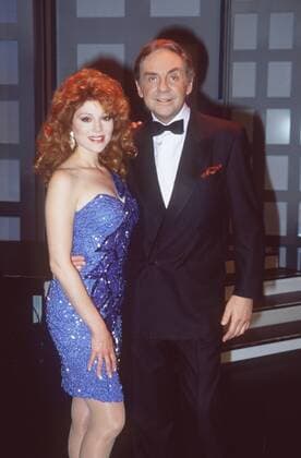 Willkommen im Club , ARD Harald Juhnke, Audrey Landers 11 91 dar TV-Produktion Fernsehen Show Schauspiel hoch