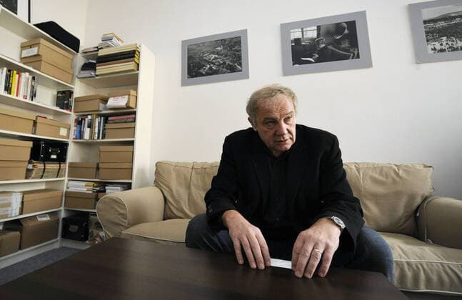 Martin Palous, director of Vaclav Havel Library during interview with CTK on January 13, 2012, Prague, Czech Republic. Library is interested to intensify its realtions with foreign countries and considers possibility of foundation of branch or legal entity in USA. (CTKxPhoto StanislavxZbynek)  CTKPhoto20212253