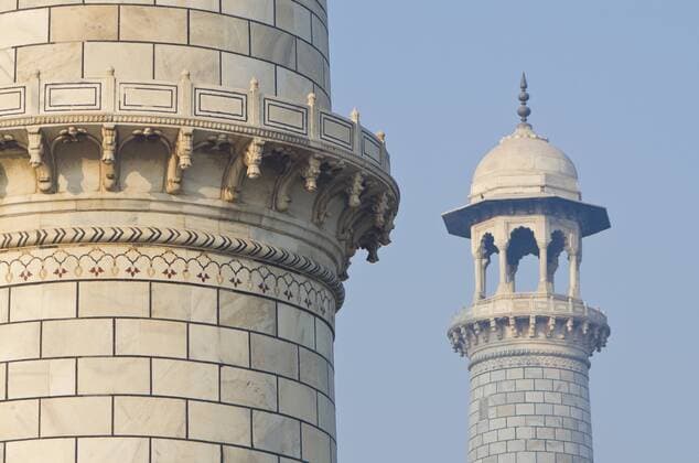  Detailaufnahme, Taj Mahal, UNESCO Weltkulturerbe, Agra, Uttar Pradesh, Indien, Asien iblfbd02138904