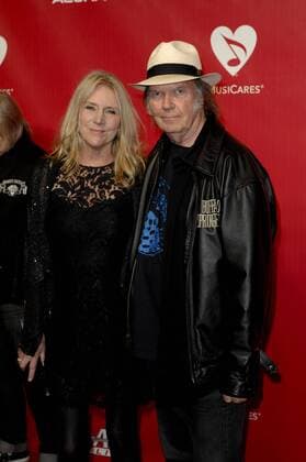 Neil Young & wife Pegi Young PAUL MCCARTNEY HONORED AS THE MUSICARES PERSON OF THE YEAR Los Angeles  Patrick Rideaux PicturePerfect