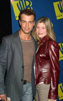 Jan. 13, 2004 - Hollywood, California, U.S. - K34861EG.WB NETWORK 2004 ALL STAR PARTY, HOLLYWOOD AND HIGHLAND, HOLLYWOOD, CALIFORNIA.01 13 04 . E.G.I. 2004.JOEY LAWRENCE AND WIFE MICHELLE Hollywood U.S.  - ZUMAge2