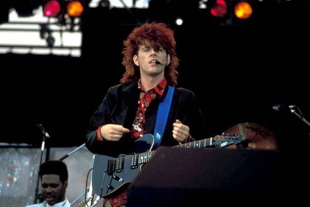 New York, New York, U.S. - A0302.LIVE AID CONCERT AT VETERANS STADIUM PHILADELPHIA.07-15-1985. - 1985..THOMPSON TWIN.LIVEAIDRETRO New York U.S.  - ZUMAba9