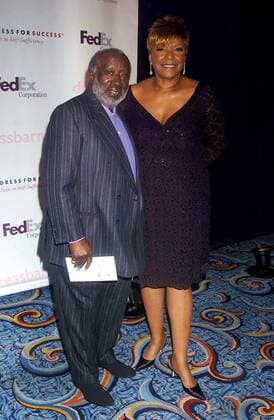 Apr. 3, 2006 - New York, New York, U.S. - STAR JONES RECEIVES FIRST EVER WOMAN OF ACHIEVEMENT AWARD AT APRIL IN PARIS GALA.MARRIOTT MARQUIS HOTEL, NYC 04-03-2006. - 2006.CLARENCE AVANT AND AUDREY SMALTZ.DRESS FOR SUCCESS.K47420JKRON New York U.S.  - ZUMAjk2