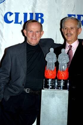 Oct. 3, 2003 - New York, New York, U.S. - K33247RM.FRIAR S CLUB TO ROAST THE SMOTHERS BROTHERS NEW YORK HILTON , NEW YORK New York..10 03 2003.. 2003.TOM AND DICK SMOTHERS New York U.S.  - ZUMAmk1