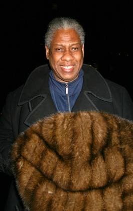 Feb. 6, 2005 - New York, New York, U.S. - K41497ML.LYMPUS FASHION WEEK FALL 2005 LUCA LUCA COLLECTION (CELEBS) TENTS, NEW YORK New York. 02-06-2005. - 2005..ANDRE LEON TALLEY. New York U.S.  - ZUMAle1