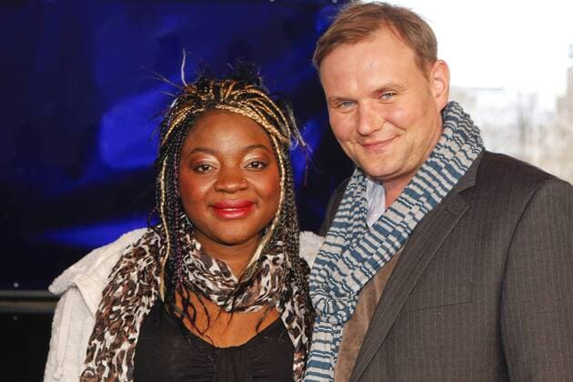 Devid Striesow mit Gattin Francine 48. Grimme-Preis Verleihung 2012 im Stadttheater, Marl Foto:xM.xThurnx xFuturexImage