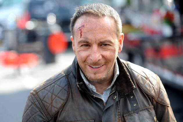 RTL - Alarm für Cobra 11 . Schauspieler Erdogan Atalay ( GER ) während eines Presse- und Settermins zur RTL Serie - Alarm für Cobra 11 am 17.04.2012 am Deutschen Eck in Koblenz.