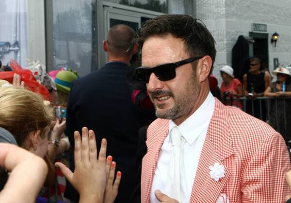 May 05 2012: Actor David Arquette at the 138th running of the Kentucky Derby at Churchill Downs in Louisville, Kentucky. EDITORIAL USE ONLY 141529