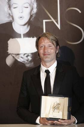 CANNES, FRANCE - MAY 27: (CHINA OUT) Actor Mads Mikkelsen attends the Closing Ceremony during the 65th Annual Cannes Film Festival on May 27, 2012 in Cannes, France.  CFP428451028