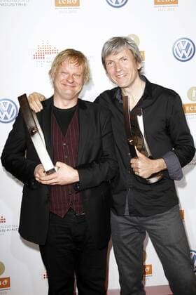 Iiro Rantala, Magnus Öström Verleihung des Musikpreises Echo Jazz 2012 in der Gläsernen Manufaktur von Volkswagen, Dresden Foto:xR.xHardex xFuturexImage