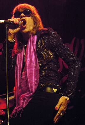 David Johansen (The New York Dolls) The New York Dolls live in der Hamburger Fabrik Foto:xR.xKeuntjex xFuturexImage