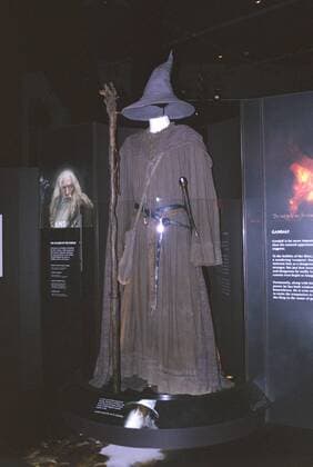 Original Requisit aus Der Herr der Ringe The Lord of the Rings Motion Picture Trilogy – The Exhibition im London Science Museum Foto:xS.xServosx xFuturexImage