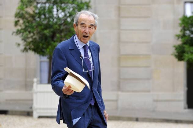 Robert Badinter - Garde des Sceaux a L Elysee Paris - 29 08 2012 GerardRoussel PANORAMIC 