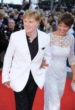 69. Internationale Filmfestspiele Venedig Italien, Red Carpet of THE COMPANY YOU KEEP. From left to right: Robert Redford and Sibylle Szaggars