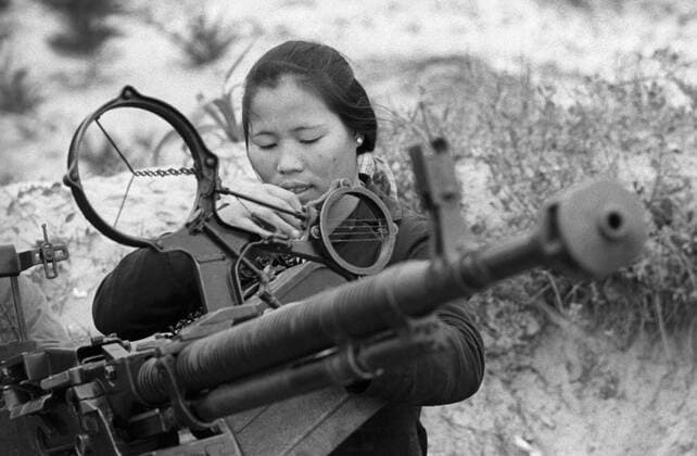 IMAGO History, Vietnamkrieg: 1955-1975 Vietnam. A volunteer corps soldier.  TASS_1416409