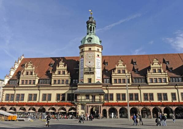 Altes Rathaus und Markt in Leipzig Leipzig_0114