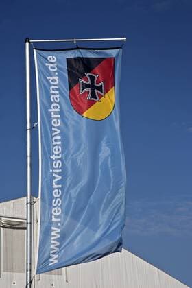  Fahne, Reservistenverband der Bundesheer, Deutschland, Europa iblasm02376870