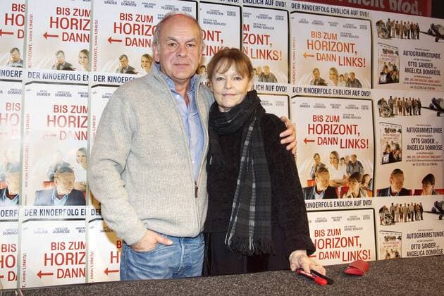 Bernd Böhlich, Angelica Domröse Angelica Domröse und Bernd Böhlich bei einer Autogrammstunde anlässlich des DVD-Starts des Films Bis zum Horizont, dann links im Media-Markt im Alexa, Berlin Foto:xC.xBehringx xFuturexImage