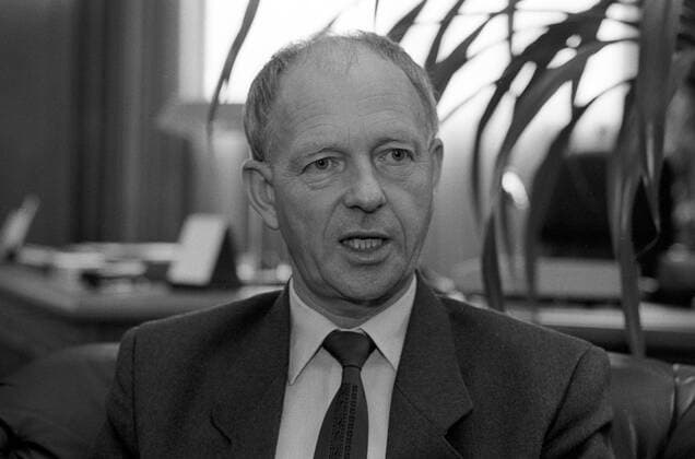 Verkehrsminister Horst Gibtner (Deutsche Demokratische Republik CDU)