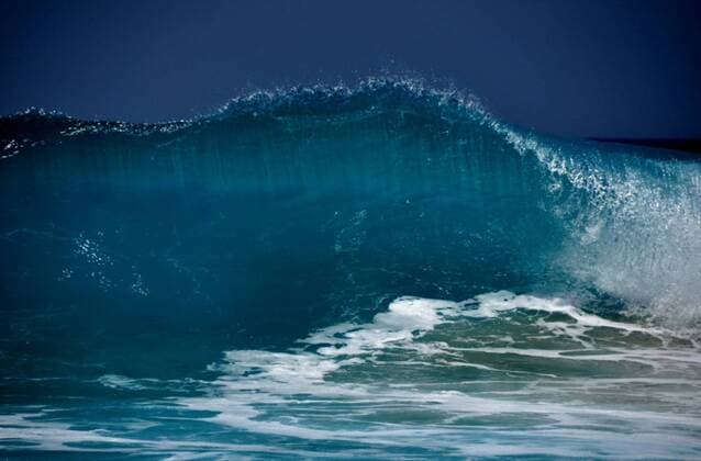 Welle Wasser Meer - gesehen auf Fuerteventura 2012