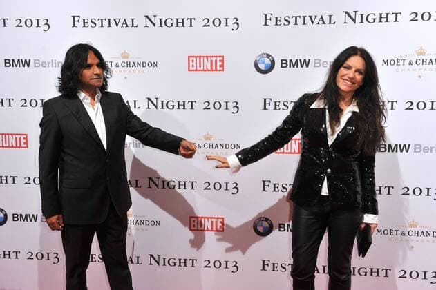 Christine Neubauer und ihr Freund Jose Campos bei der Berlinale - Festival Night 2013 am 8.2.2013 in Berlin Berlinale Festival Night 2013 in Berlin 