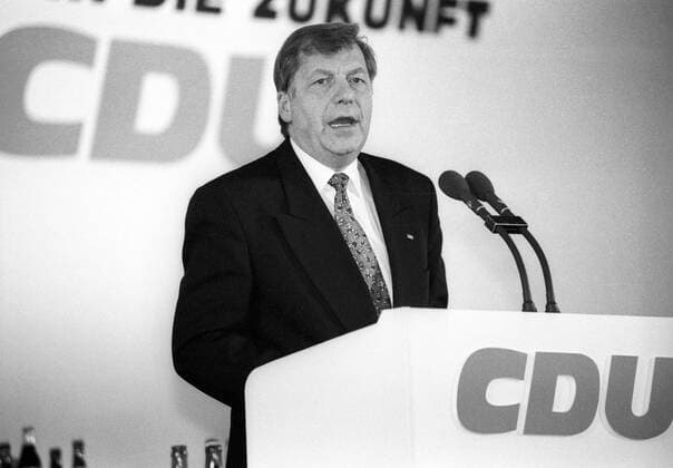 Landesparteitag der CDU in Berlin: Eberhard Diepgen (Deutschland CDU Regierender Bürgermeister Berlin)