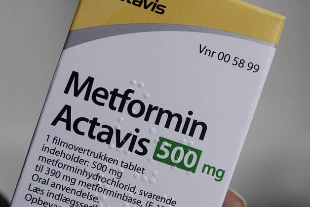 Diabetes Medikament Metformin Actavis 500 mg - 