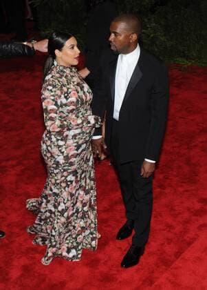 Kim Kardashian and Kanye West MET GALA New York  NYPix PicturePerfect