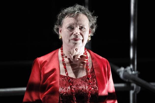 drama-berlin.de 02.05.2013 Werner, Ursula (Deutsche Schauspielerin), geb. am 28.09.1943 in Eberswalde, Deutschland. Theaterrolle in Bauern sterben , Premiere am 04.05.2013 in den Muenchner Kammerspielen, Werkraum. Werner, Ursula (German Actress), born September 28, 1943 in Eberswalde, Germany. Theatre role in Bauern sterben , opening May 04, 2013 at the Muenchner Kammerspiele, Werkraum. ©xPredieri drama-berlin.de