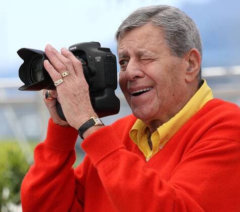 Jerry Lewis arrives at a photo call for the film Max Rose during the 66th annual Cannes International Film Festival in Cannes, France on May 23, 2013.  CAN20130523704