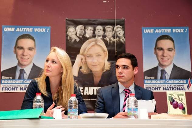 Etienne BOUSQUET CASSAGNE Marion MARECHAL LE PEN ThierryBreton Panoramic 