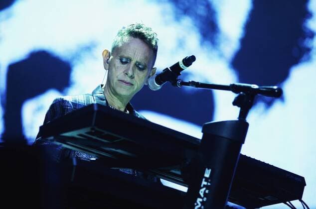 Martin Gore (GBR Depeche Mode) während eines Konzerts im Berliner Olympiastadion snapshot-photography GritxRümmler
