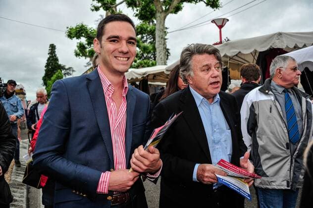 Gilbert COLLARD Etienne BOUSQUET CASSAGNE - Villeneuve sur Lot, France 20 06 2013 ThierryBreton Panoramic 