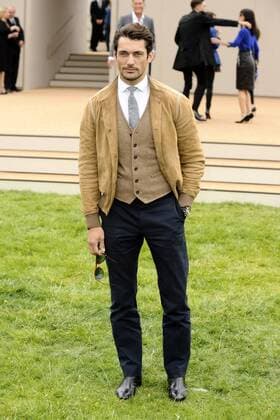 David Gandy bei der Burberry Prorsum Menswear Show im Rahmen der London Collection Men SS14 in Perks Field Kensington. London, 18.06.2013 David Gandy 