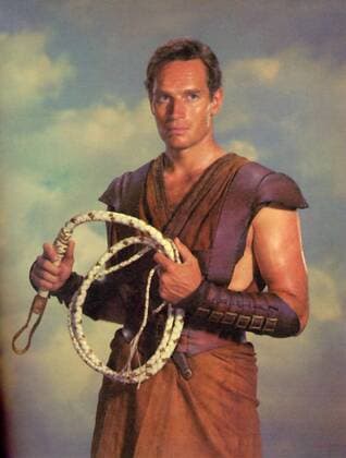 Scene from the film Ben Hur 1959 Charlton Heston as Judah Ben Hur UnitedArchives00309412 