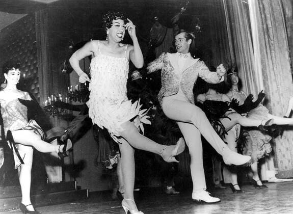 IMAGO ICONS: Josephine Baker Josephine Baker in her new Revue Paris Mes Amours 1960 UnitedArchives00521033 