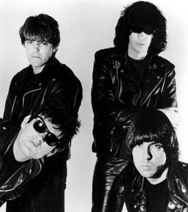 The Ramones. Richie, Joey, Dee Dee, Johnny, Punk, Punker, Jugend, Jugendbewegung, Stilrichtung, Punkbewegung UnitedArchives00563890 