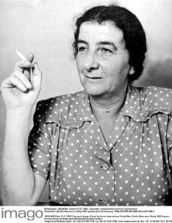 Golda Meir (Goldie Meyerson) UnitedArchives00576191 
